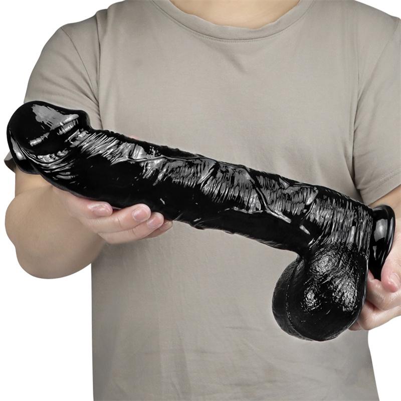 Female Simulation Dildo Super Big Vagina Woman European and American Big Cock Transparent Adult Products