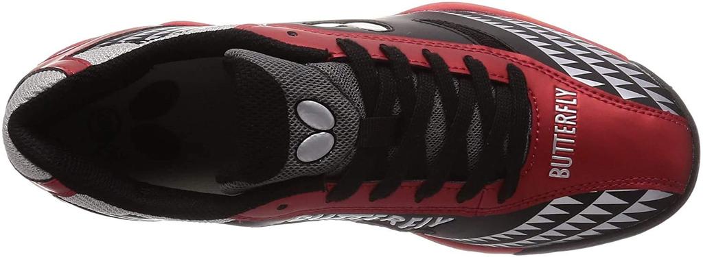 Butterfly Table Tennis Shoes Rezoline Gig Black x Red 30cm 93660