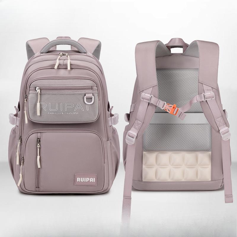 Schoolbag for Junior and Senior High School Students, Male Backpack with A Large Capacity for Reducing Burden and Protecting The Spine