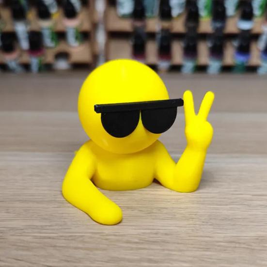 Sunglasses Man Decorative Door Stopper Wedge 3D Printed Anti-slip Windproof No Drilling Anti-collision Carpet Tile Concrete Wooden Floor Doorstop