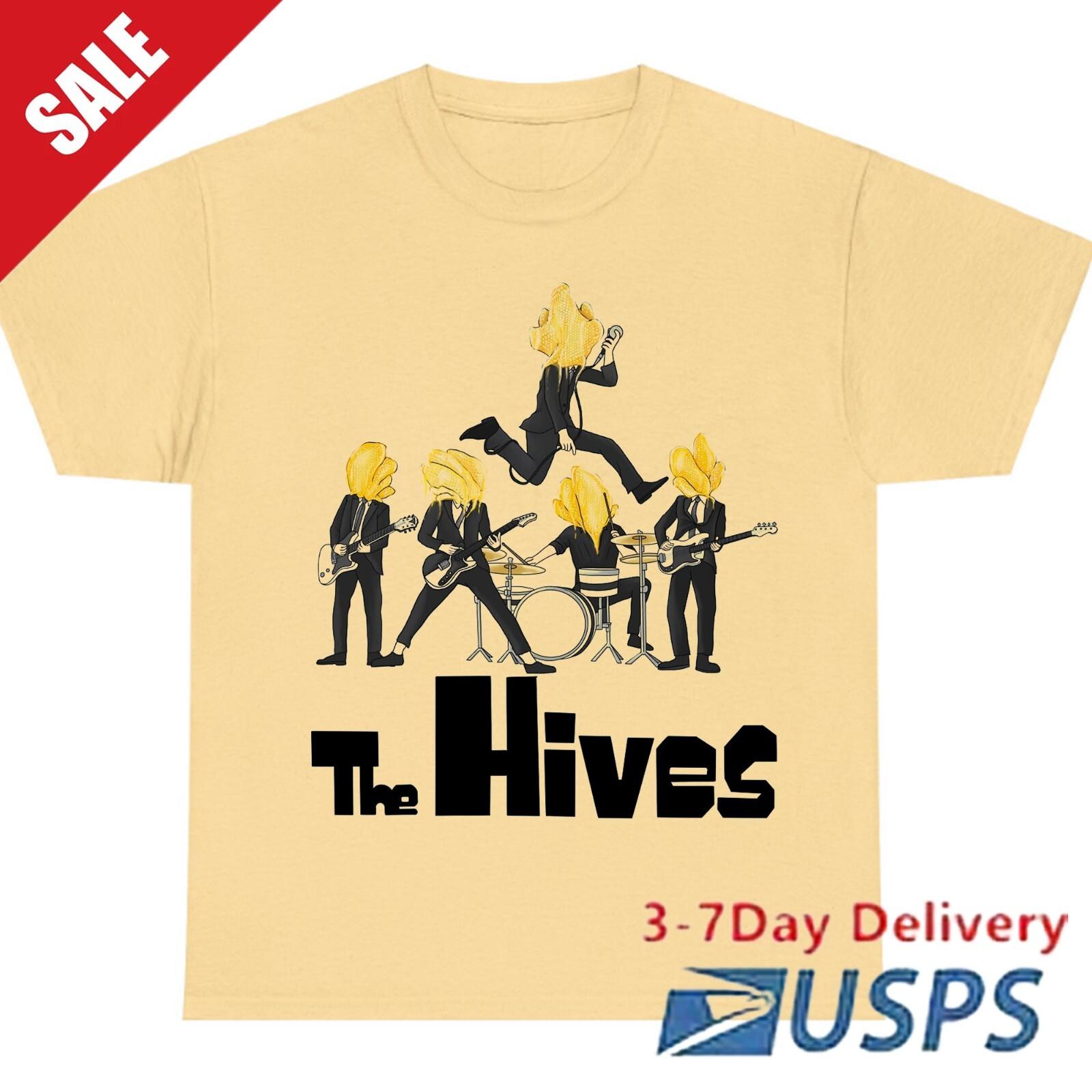 Hot The Hives band poster Concert Men S-5XL Tee 1HN874 L