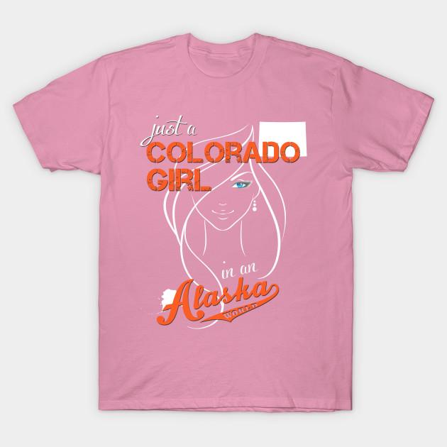 T Shirt Women Colorado Alaska Harajuku Print Kawaii Tshirt Summer Short Sleeve Female T-Shirt Top Tee