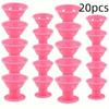 10/20pcs Mushroom Hair Curlers Soft Gentle Hair Care Rollers Non-Slip Silicone Wave Formers for Easy DIY Styling Curling Tools