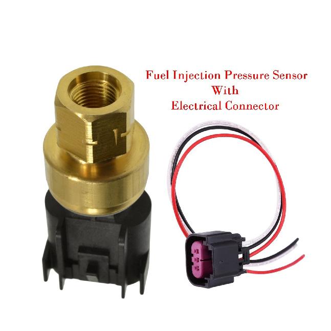 Fuel Pressure Sensor + Connector Fits Buick Cadillac Chevrolet GMC 2013-