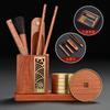 Wooden Tea Ceremony Tools Set Rosewood Ebony Handmade Chinese Accessories Gongfu Making