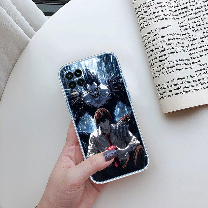 Death Note Transparent Phone Case for LG K22 K30 K40 K40S K41 K42 K50 K50S K51 K51S K52 K61 K62 K71 K92 Q61