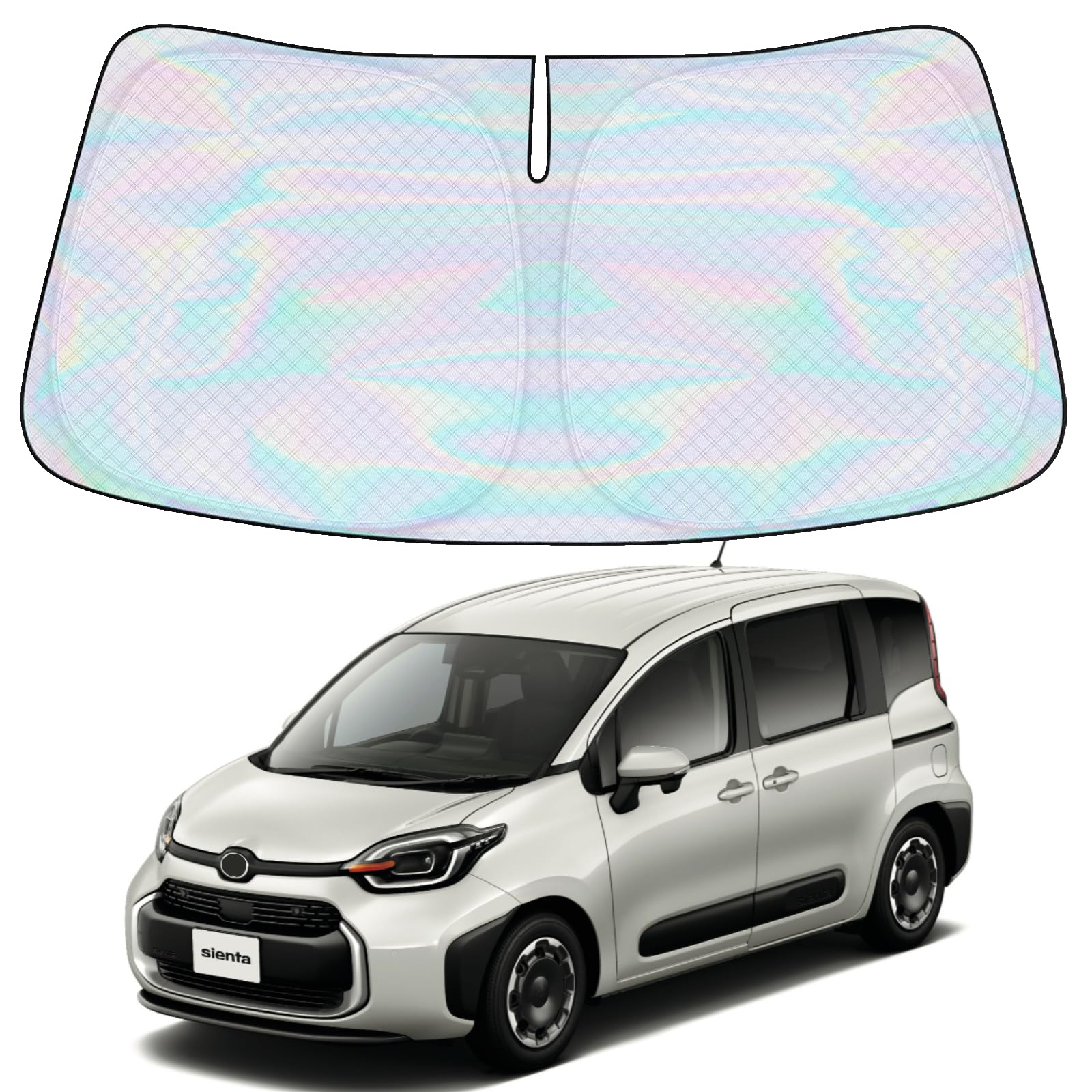 

reinforced Sunshade for designed specifically for your prevents blocks blocks UV protects against comes with storage bag Sienta 170 [7-layer material]