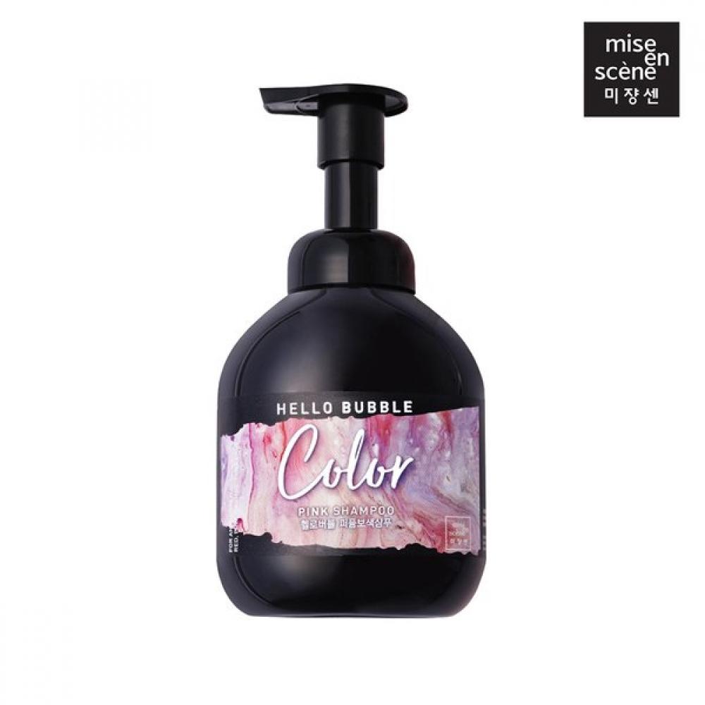 

Mise En Sc Ne Hello Bubble Color complemEntary Shampoo 400ml Розовый