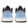 Jordan Air Jordan 1 Low top Vintage Basketball Shoes Women's Black Blue DC0774-101(Team24-)