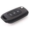 Compatible with 2022 Renault Kadjar and Koleos: 3-Button Folding Key Shell Replacement