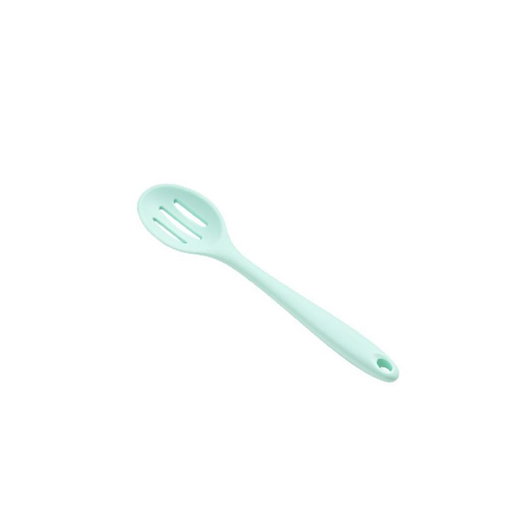 Baking Heat Resistant Silicone Kitchenware Non-stick Cooking Tools Slotted Spoon Cookware Utensils