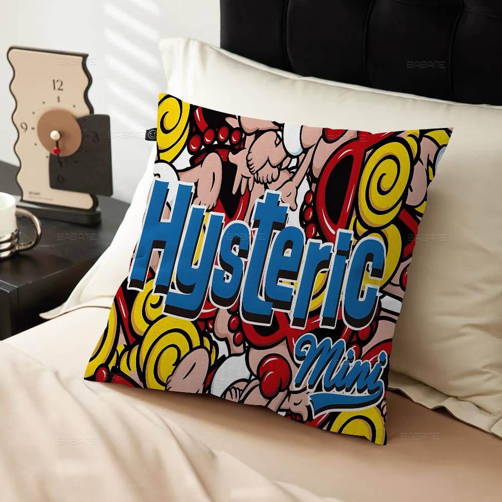 Japan Fashion H-Hysteric M-MiniS 45*45cm Cushion Cover Pillow Cover Decor Pillowcase Home Pillowcase For Couch Pillow