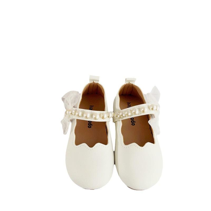 Mädchenschuhe Mädchenschuh Frühling Herbst Perle Mädchen Prinzessinnenschuh Mode Einzelne Schuhe Schleife Kleinkind Mary Jane Schuhe Kinderschuhe Lolita
