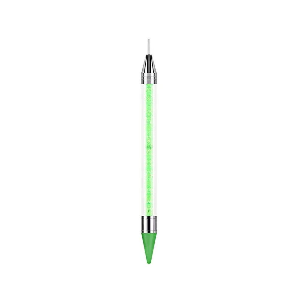 Dual-Head Rhinestone Wax Crayon & Dotting Tool