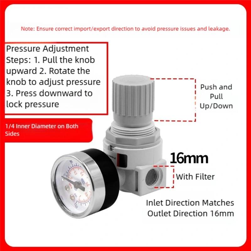 Adjustable Gas Pressures Regulator With 0.05 To 0.85 Ranges For Precise Control In Diverse Applications