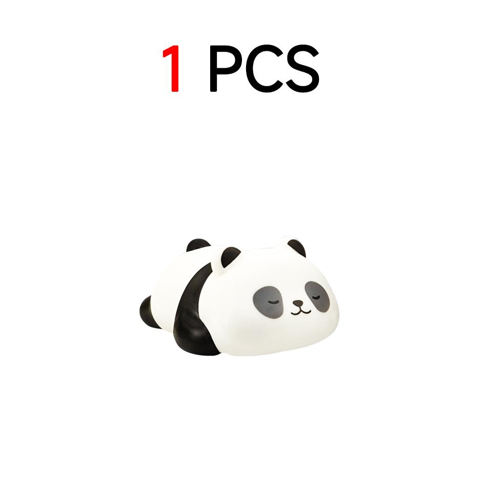 New Panda LED Night Light Living Room Cute Panda Plastic Lamp Bedside Decor Creative Kids Night Light Birthday Gift