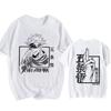 Japanese Anime Funny T Shirt Jujutsu Kaisen Shirt Gojo Satoru Yuji Itadori T-shirt Gothic Tops Tees Mange Tshirt Y2k Casual Top