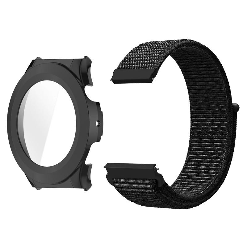 Nylon Loop Strap with TPU Case for Amazfit Cheetah Pro Cheetah Arround Replacment Watchband