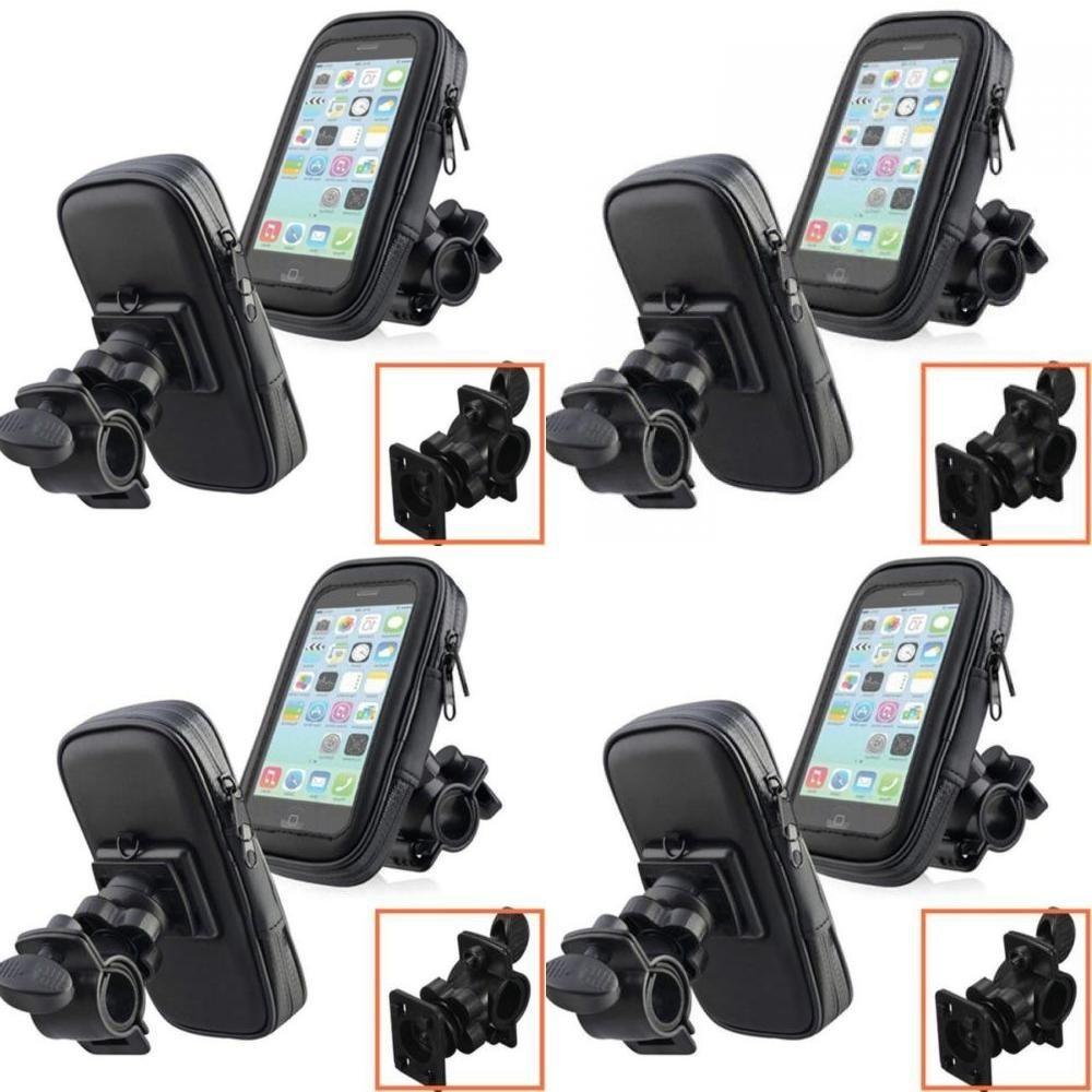 Premium Quality Bike Bicycle Motorcycle Waterproof Phone Case Bag With Handlebar Mount Holder For Ultimate Protection