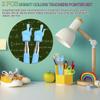2 Pcs Telescopic Teacher Pointer Stick, Retractable Finger Pointer for Classroom Teaching, Extendable Pointer for Kindergarten and Elementary