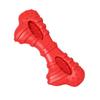 Dog Teething Toy with Cowhide Scent Natural Chew Attraction Bite-Resistant Silicone Oral Care Dog Toy for Small Medium Dogs