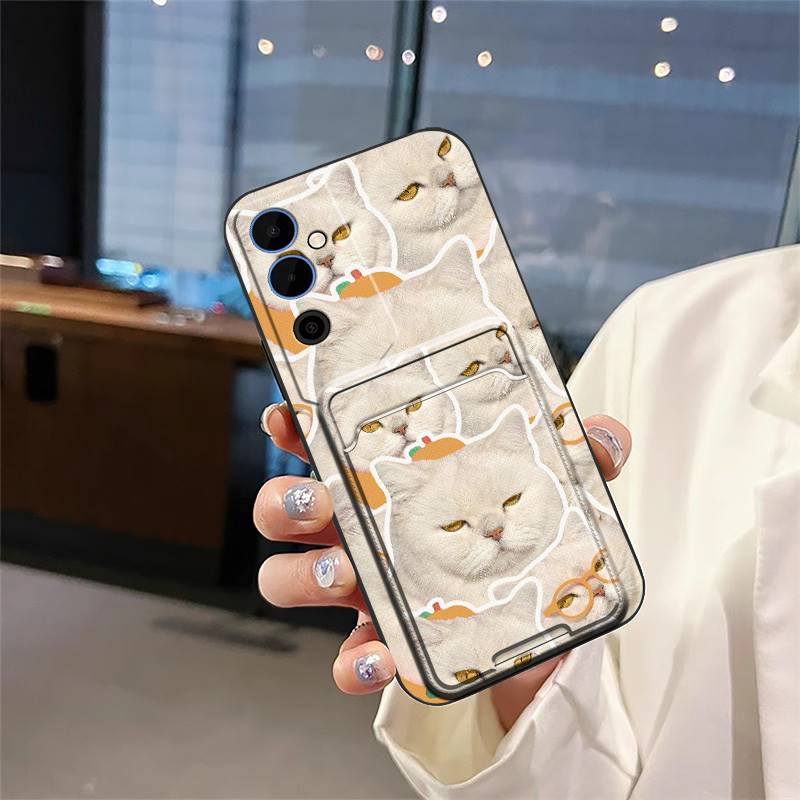 Modedesign Weiche Hülle Handyhülle Für Tecno Pova Neo2 Kartenfach Rückseite Kartenfach TPU schützend Langlebig Graffiti