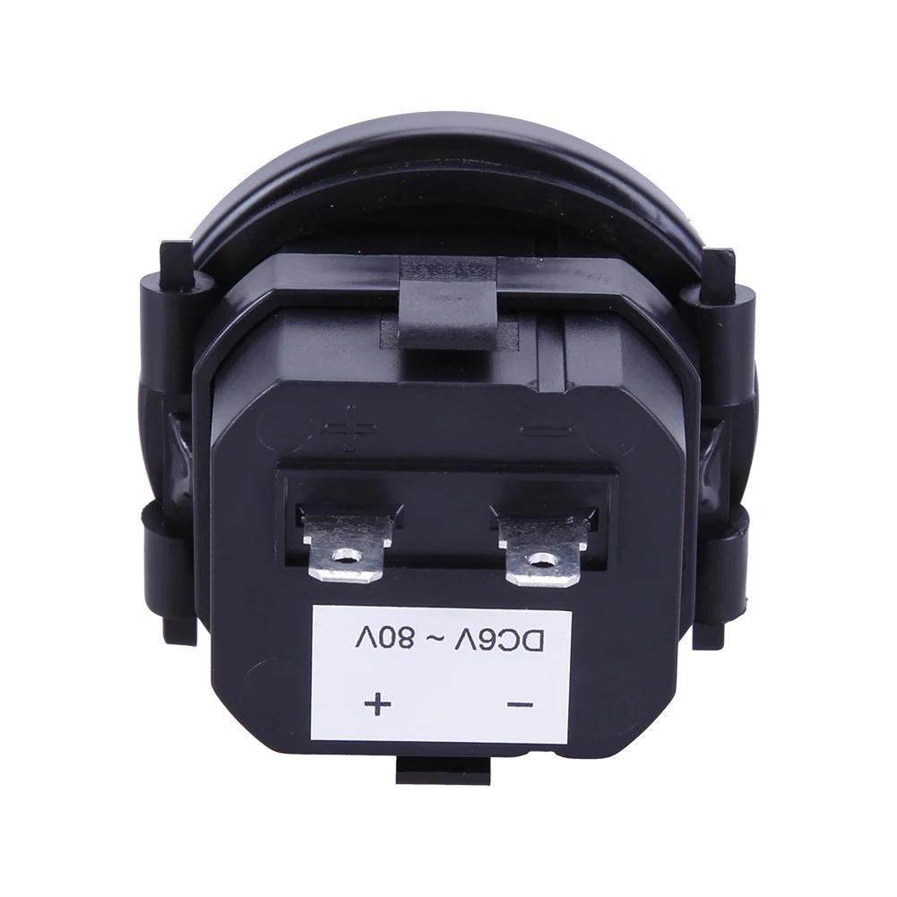 12v 24v 36v Hour Meter for Marine Boat Engine 2" Round Waterproof Gauge Motorcycle Car Truck Mechanical Hour Meter Counter Timer