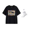 Li Ning T Shirts Unisex Crew Neck Moderate Straight Fit AHSV291-2