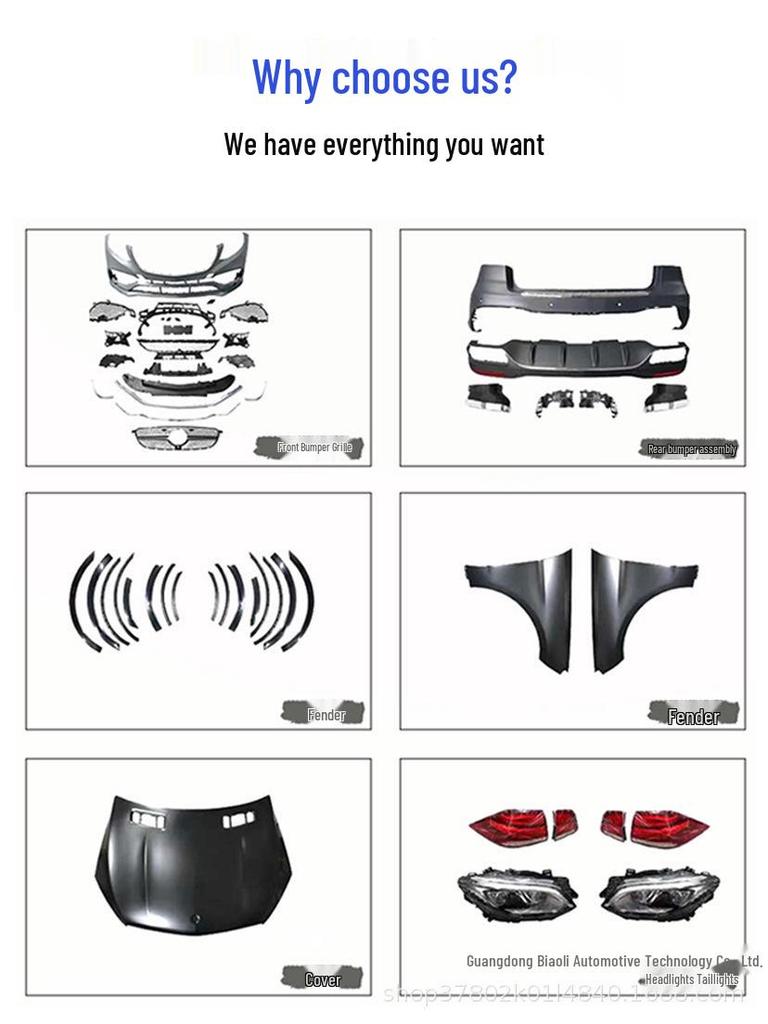 12-15 Mercedes ML to 16-19 GLE63 AMG Bumper Retrofit: Easy, Non-Destructive Installation