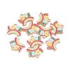 10-40pcs/lot Rainbow Series Alloy Pendants Alloy Letter Enamel Charms For DIY  Jewelry Making  Accessories Necklace Bracelet