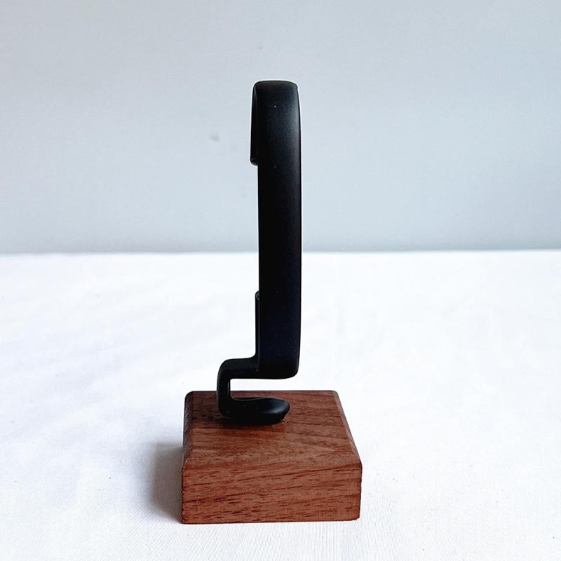 Wooden C-Shaped Watch Holder Jewelry Organizer Display Stand For Bracelet Ring Earring Watch Display Solidwood Watch Stand