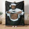 1pc 2PacHip Hop Blanket Soft Lightweight All Season Multi Purpose Throw for Sofa, Bed, Office & Picnics, French Style with Iconic Album Art & Quotes
