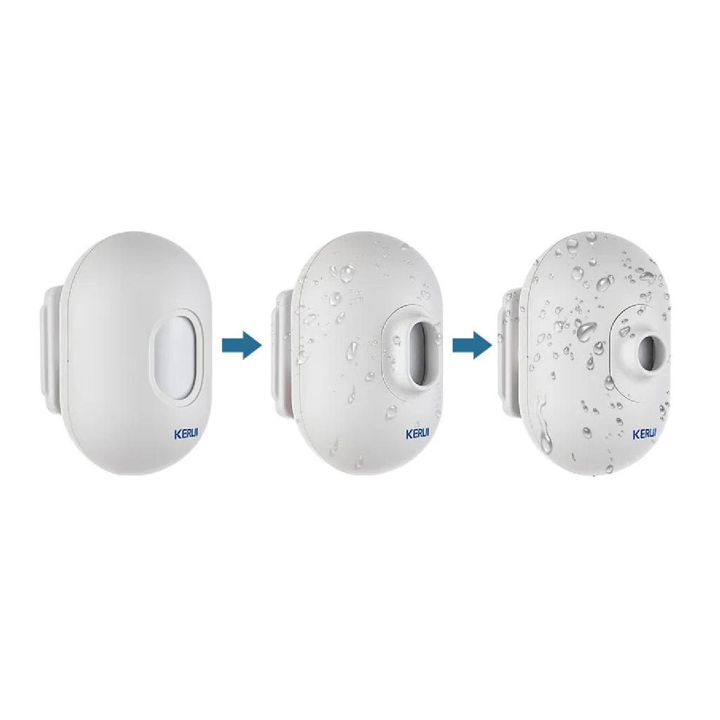 KERUI P861 Outdoor Waterproof PIR Motion Sensor Detector For Wireless Security Alarm System 5P/lot Driveway Garage Burglar Alarm