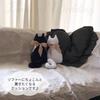 Lumierechat Cat Cushion Plush Toy Pair 2 Perfect for Married Matching Cat and Accessories (White & Black, Pieces) - Couples, Couples, Weddings, Goods,