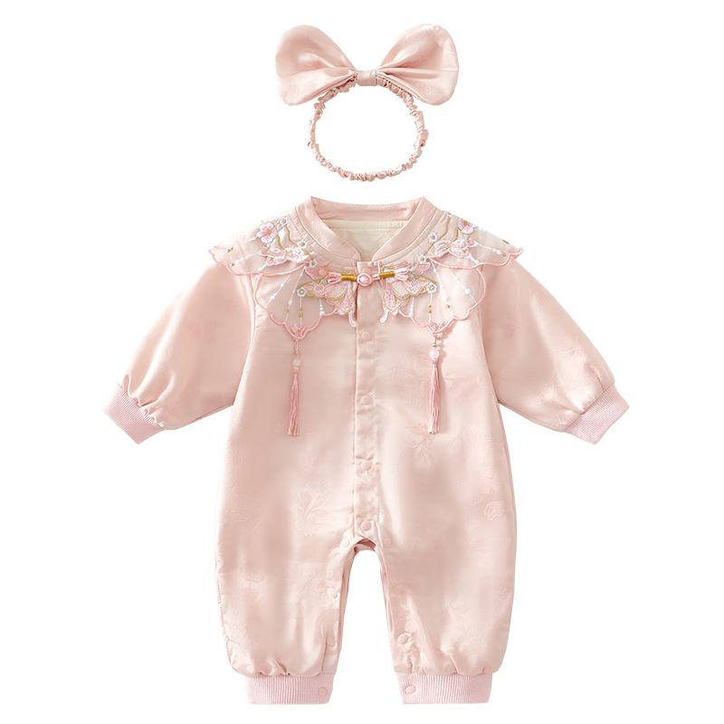 Baby Chinese Style Celebration Romper 80