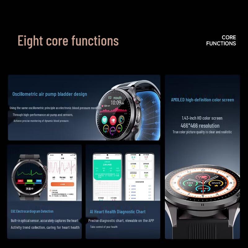 KPEP Medical Flagship Health Smartwatch (CN version)