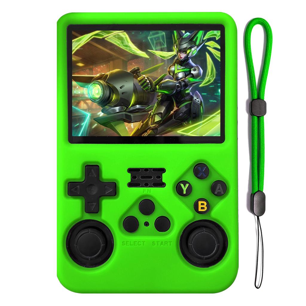 Protective case For R36S Silicone Case Soft 360° drop protection Case For R36s Handheld Game Console Accessories 5