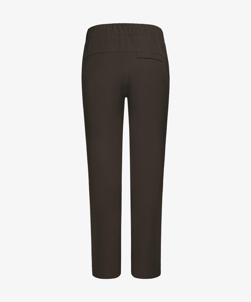 Baellob Women'S Plain Good Basic Pants Dark Beige