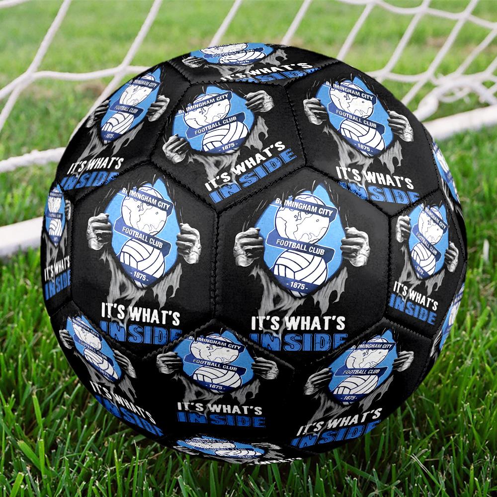 Birming-ham Football Club Printed Size 5 Soccer Balls, High-Quality, Anti-Slip, Protective Football, A Unique Gift , Birthdays, Christmas Gifts