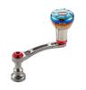 LIVRE 10696 Light Arm 58 EP30 Knob for Shimano S3 Titanium Plate Red + LA58-EFS3-TIR