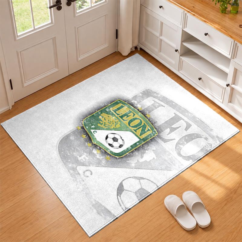 Club Leon Carpet Door Mat for Living Room or Bedroom Protective Mat Under Chair Office Decoration Christmas Gift Birthday Present