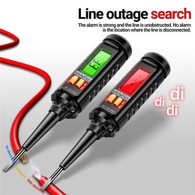 B16 B15 Digital Voltage Testers Detector Pen Non-Contact 12V-300V 25-250V Screwdriver Indicator Voltages Meter Tester Tools