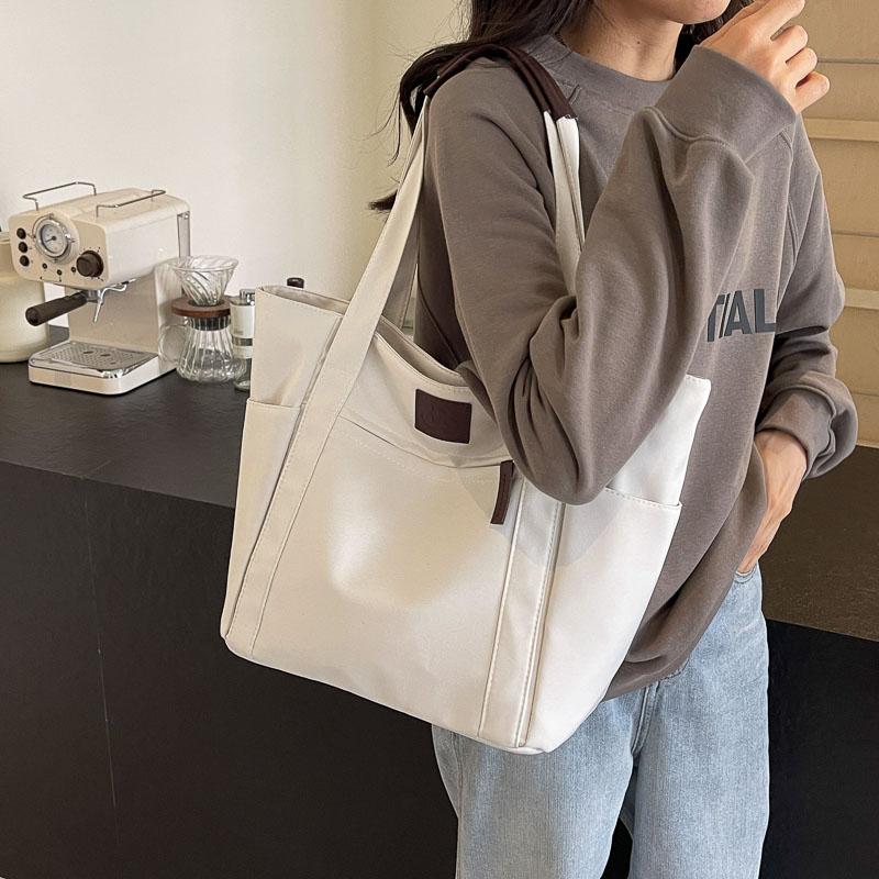 Ultralight Single Shoulder Tote Bag Large Capacity Portable Mom Bag Student Bag Commuting Shopping Shopping Friends Travel