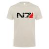 Spiel Mass Effect N7 Unisex T-Shirt Sommer Mode Kurzarm Unisex Mass Effect N7 T-Shirts Tops