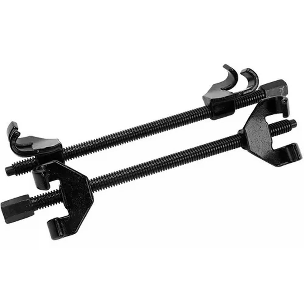 

2 шт. 15 дюймов 380 мм пружинный компрессор термообработанный резьбовой стержень стойки компрессоры подвески стойки чёрный