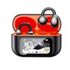 XG42 KI-Übersetzung Bluetooth 6.0 Clip-On Ohrhörer, 150+ Sprachen, HD-Display, 8h Akkulaufzeit, Kabellose Ohrhörer für Reisen/Büro/Sport
