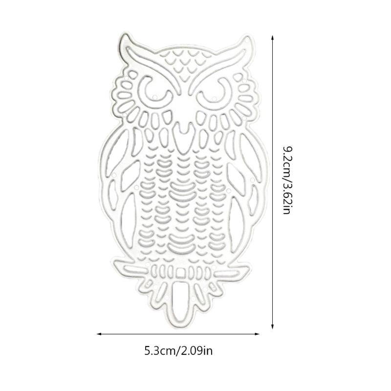 Animal Owl Metal Cutting Dies for Card Making Scrapbooking Paper DIY Template