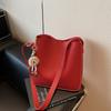 Premium sense niche bag women's new versatile shoulder messenger bag simple retro child and mother bucket bag