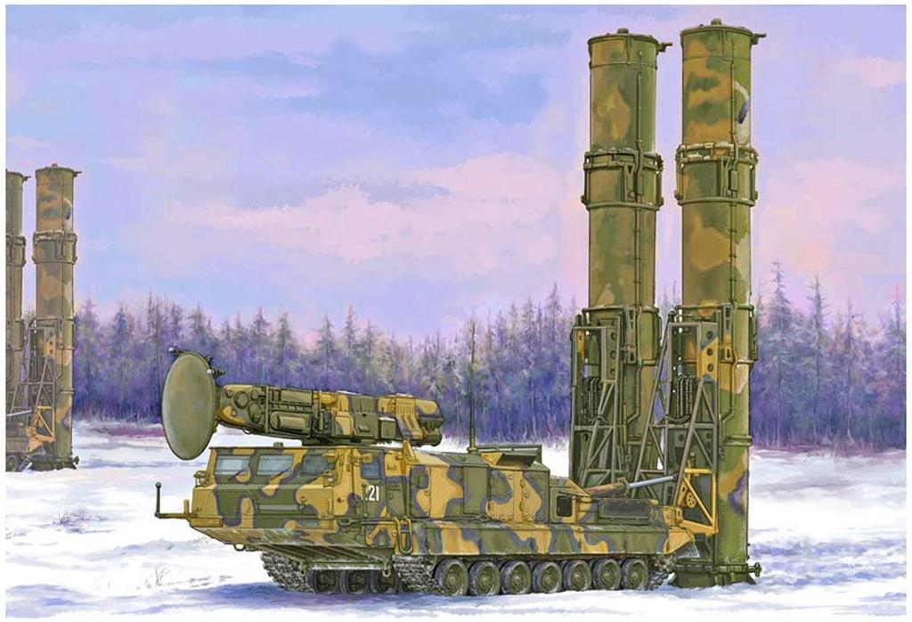 Trumpeter Scale Russian 9A82 Gladiator Missile System Plastic Model Kit 09518 1/35 S-300V Surface-to-Air