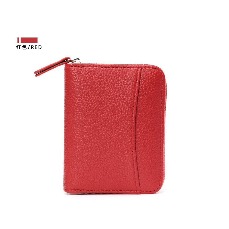 RFID Blocking Wallet for Men Women 12 Slot Card Holder Organizer with Zipper Pocket Anti-Theft ID Passport Credit Card Case